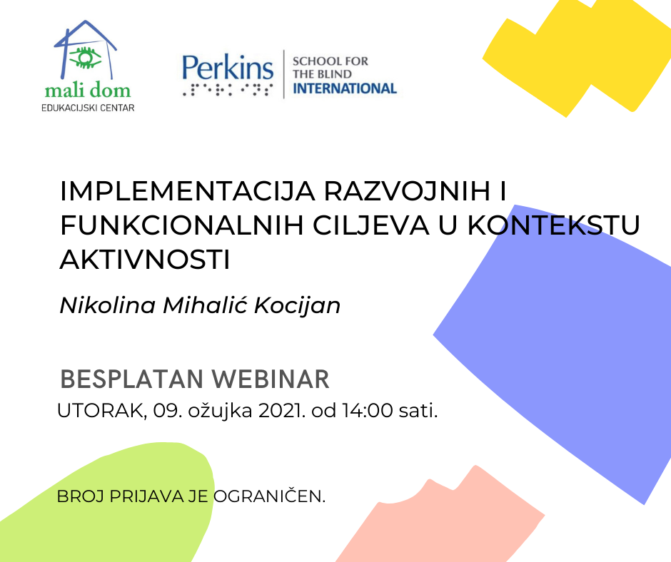Webinar “Implementacija razvojnih i funkcionalnih ciljeva u kontekstu aktivnosti“